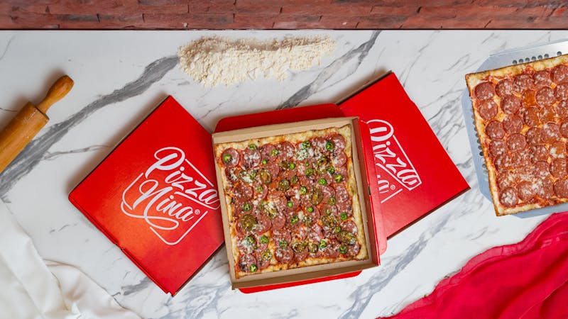 Spicy Nduja signature pizza from Pizzana